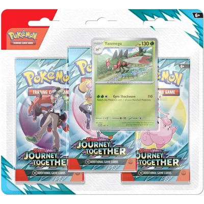 Pokemon TCG Scarlet & Violet: Journey Together, 3-Pack Blister