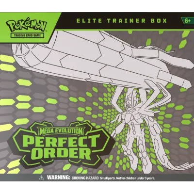 Pokemon TCG Mega Evolution: Perfect Order, Elite Trainer Box