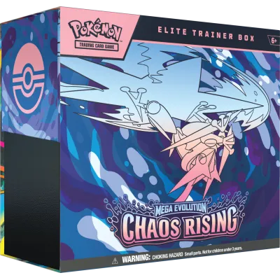 Pokemon TCG Mega Evolution: Chaos Rising, Elite Trainer Box