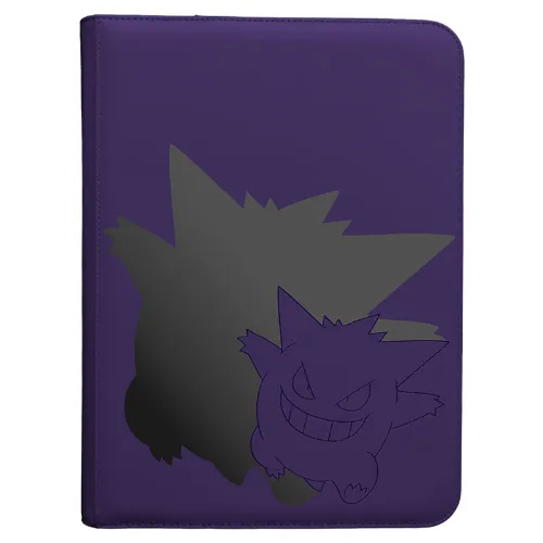 Альбом для карт Ultra Pro Pokémon Gengar Premium 9-Pocket Zippered PRO-Binder (360 карт) Альбом для карт Ultra Pro Pokémon Gengar Premium 9-Pocket Zippered PRO-Binder (360 карт)