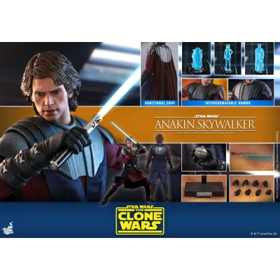 Hot Toys The Clone Wars - Anakin Skywalker, 1/6 (TMS19)