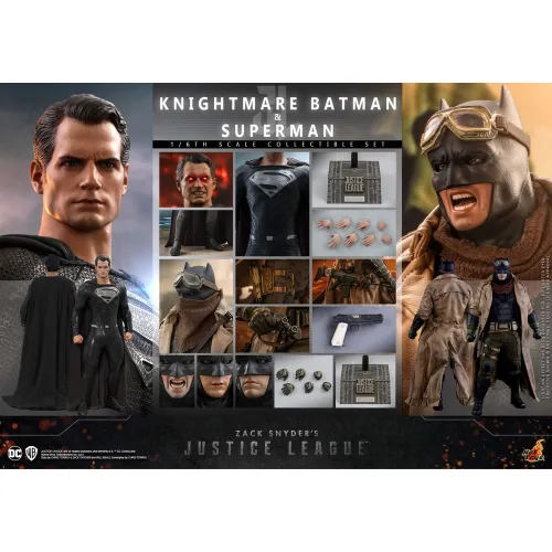 Hot Toys Justice League Knightmare Batman & Superman, 1/6 (TMS38) Hot Toys Justice League Knightmare Batman & Superman, 1/6 (TMS38)