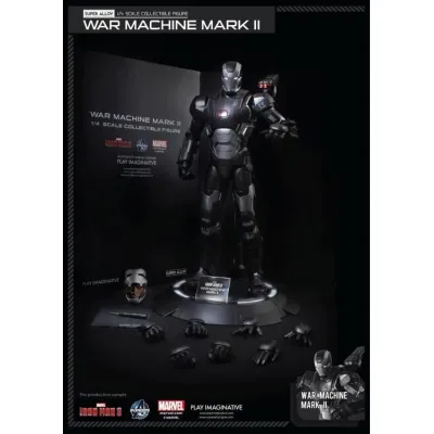 Hot Toys Iron Man Super Alloy War Machine Mark 2, 1/4