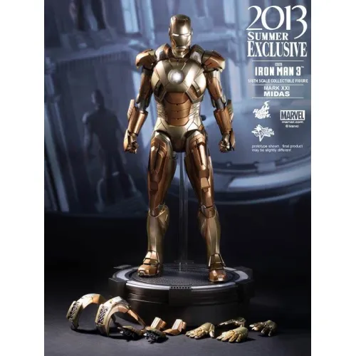 Hot Toys Iron Man 3 – Mark Xxi Midas, 1/6 (MMS208) Hot Toys Iron Man 3 – Mark Xxi Midas, 1/6 (MMS208)