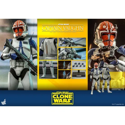 Hot Toys The Clone Wars – Captain Vaughn, 1/6 (TMS65)