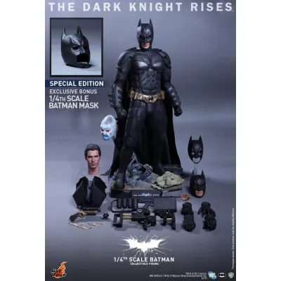 Hot Toys The Dark Knight Rises – Batman Special Edit, 1/4 (QS01)