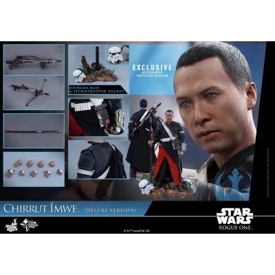 Hot Toys Rogue One Chirrut Imwe Deluxe, 1/6 (MMS403)