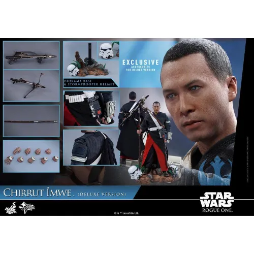 Hot Toys Rogue One Chirrut Imwe Deluxe, 1/6 (MMS403)