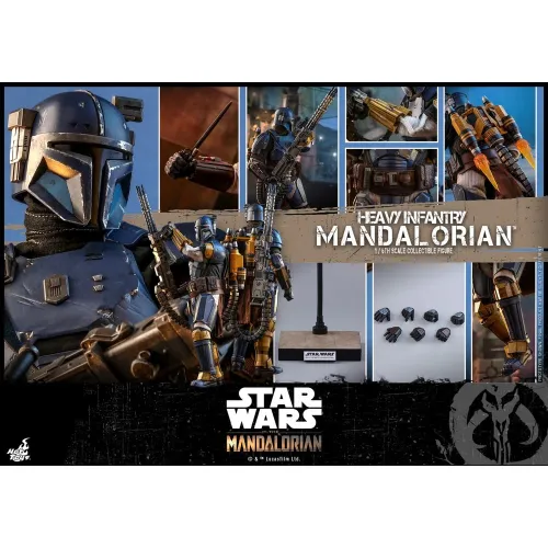 Hot Toys The Mandalorian – Heavy Infantry, 1/6 (TMS10) Hot Toys The Mandalorian – Heavy Infantry, 1/6 (TMS10)