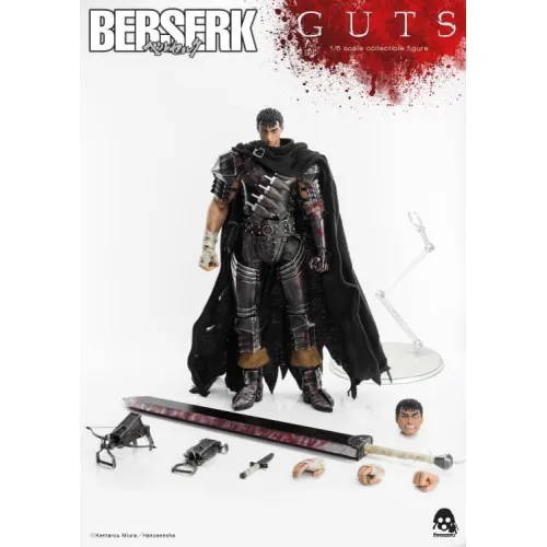 ThreeZero Berserk Guts Black Swordsman, 1/6