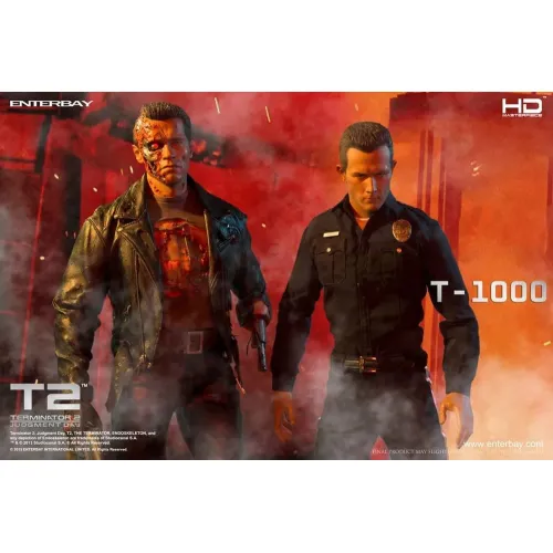 Enterbay Terminator 2 – T-800 & T-1000 Set, 1/4 Enterbay Terminator 2 – T-800 & T-1000 Set, 1/4