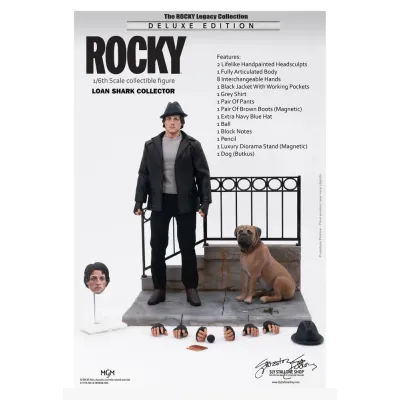 Hot Toys Rocky Loan Shark Collector Scale Action Figure Deluxe, 1/6
