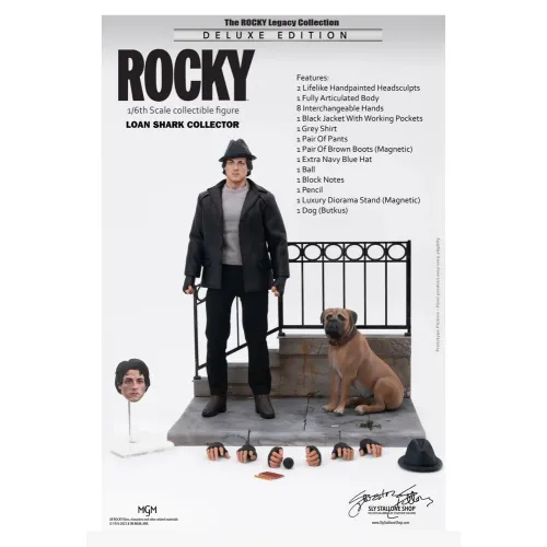Hot Toys Rocky Loan Shark Collector Scale Action Figure Deluxe, 1/6 Hot Toys Rocky Loan Shark Collector Scale Action Figure Deluxe, 1/6