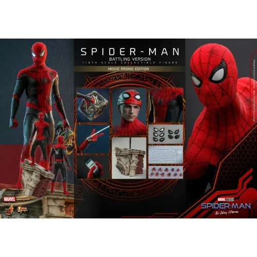 Hot Toys Spider-Man No Way Home Battling Version, 1/6 (MMS625) Hot Toys Spider-Man No Way Home Battling Version, 1/6 (MMS625)