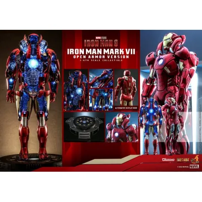 Hot Toys D51 Iron Man 3 – Mark VII Open Armor, 1/6 (DS4)