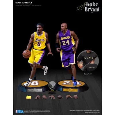 Enterbay NBA – Kobe Bryant L.A. Lakers 2-Pack, 1/6