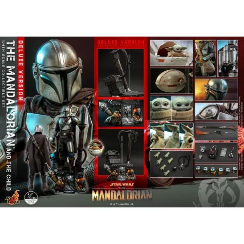 Hot Toys The Mandalorian & The Child Делюкс Версия, 1/4 (QS16) Hot Toys The Mandalorian & The Child Делюкс Версия, 1/4 (QS16)