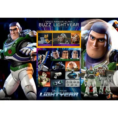 Hot Toys Space Ranger Alpha Buzz Lightyear Deluxe, 1/6 (MMS635)