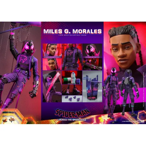 Hot Toys Across The Spider-Verse Miles G. Morales, 1/6 (MMS725) Hot Toys Across The Spider-Verse Miles G. Morales, 1/6 (MMS725)