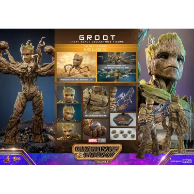 Hot Toys Guardians Of The Galaxy Vol 3 Groot, 1/6 (MMS707)