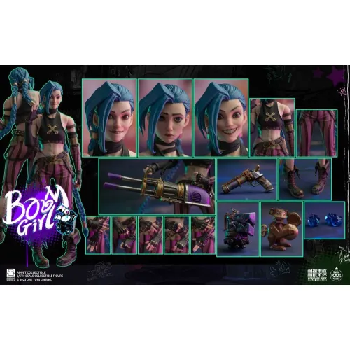 One Toys League Of Legends – Jinx Deluxe, 1/6