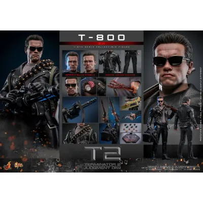 Hot Toys Terminator 2 T-800 2.0, 1/6 (MMS795)