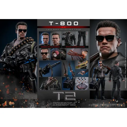 Hot Toys Terminator 2 T-800 2.0, 1/6 (MMS795) Hot Toys Terminator 2 T-800 2.0, 1/6 (MMS795)