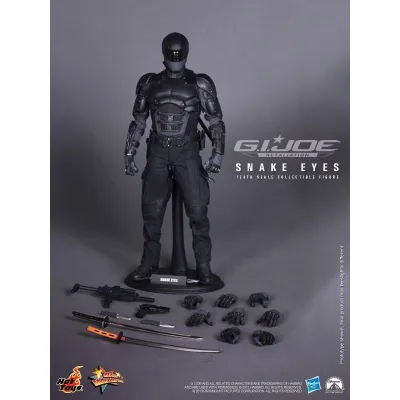 Hot Toys G.i.joe: Retaliation – Snake Eyes, 1/6 (MMS192)