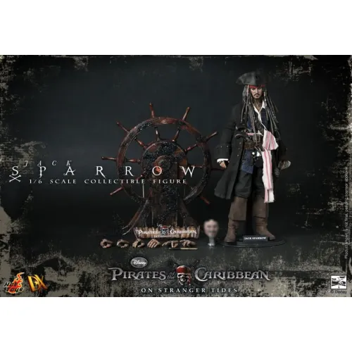 Hot Toys Captain Jack Sparrow On Stranger Tides, 1/6 (DX06)