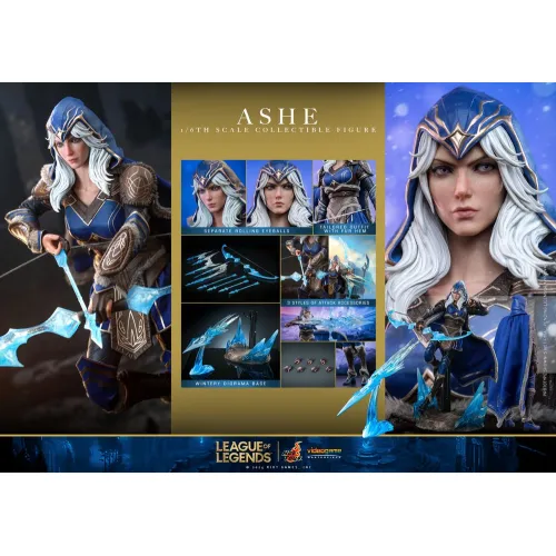Hot Toys League Of Legends – Ashe, 1/6 (VGM60) Hot Toys League Of Legends – Ashe, 1/6 (VGM60)