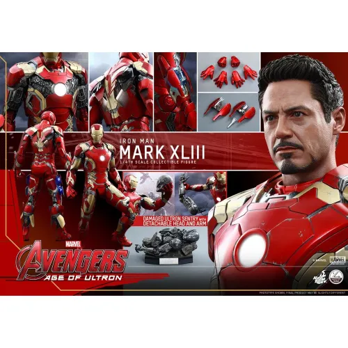 Hot Toys Avengers : Age Of Ultron – Iron Man Mark 43, 1/4 (QS05)
