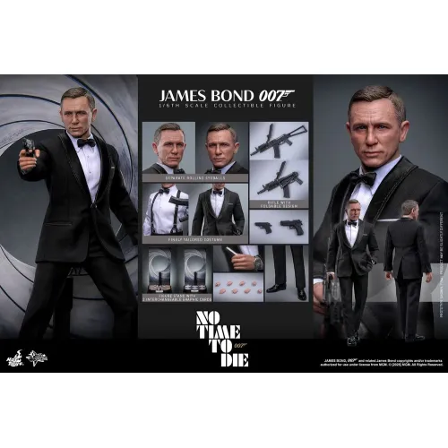 Hot Toys James Bond In No Time To Die Tuxedo, 1/6 (MMS803)