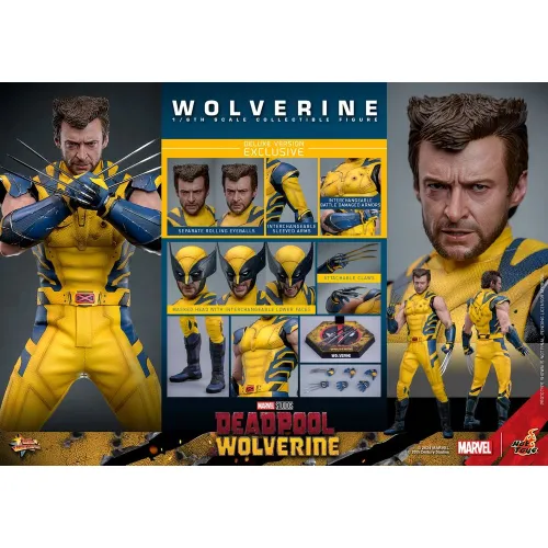 Фигурка Hot Toys Deadpool & Wolverine Wolverine Deluxe, 1/6 (MMS754)