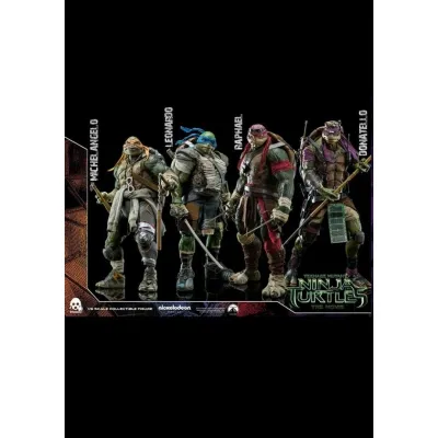 ThreeZero TMNT Черепашки-ниндзя, набор 1/6