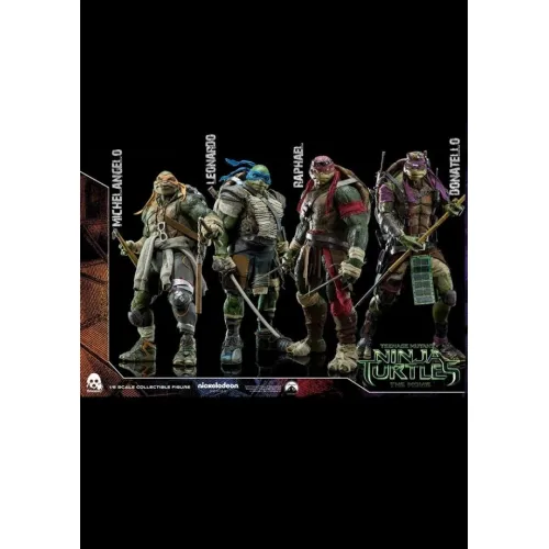ThreeZero TMNT Черепашки-ніндзя, набір 1/6