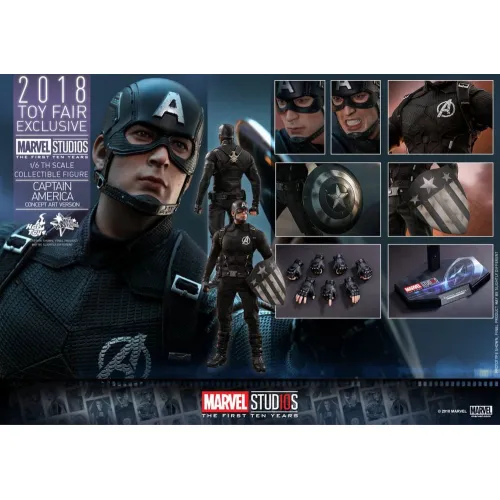 Hot Toys Captain America Concept Art, 1/6 (MMS488) Hot Toys Captain America Concept Art, 1/6 (MMS488)