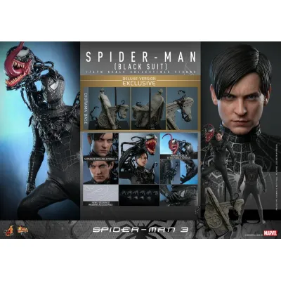Hot Toys Spider-Man 3 Black Suit Deluxe, 1/6 (MMS728)