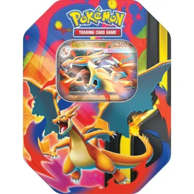 Pokemon TCG Mega Charizard Tin (Mega Charizard Y ex)