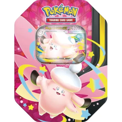 Pokemon TCG Mega Moonlit Tin (Mega Clefable ex)