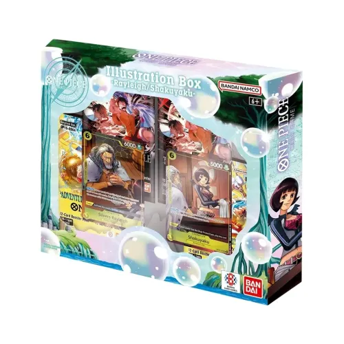 One Piece Card Game Illustration Box Vol.7 Rayleigh/Shakuyaku, ціла коробка, оригінал