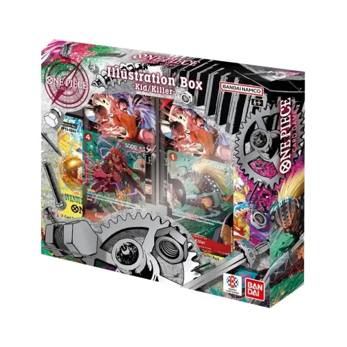 One Piece Card Game Illustration Box Vol.8 Kid/Killer, ціла коробка, оригінал
