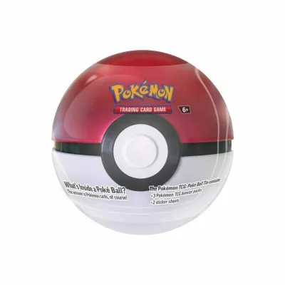 Pokemon TCG Poké Ball Tin 2025, покебол-тін із картками (поштучно)